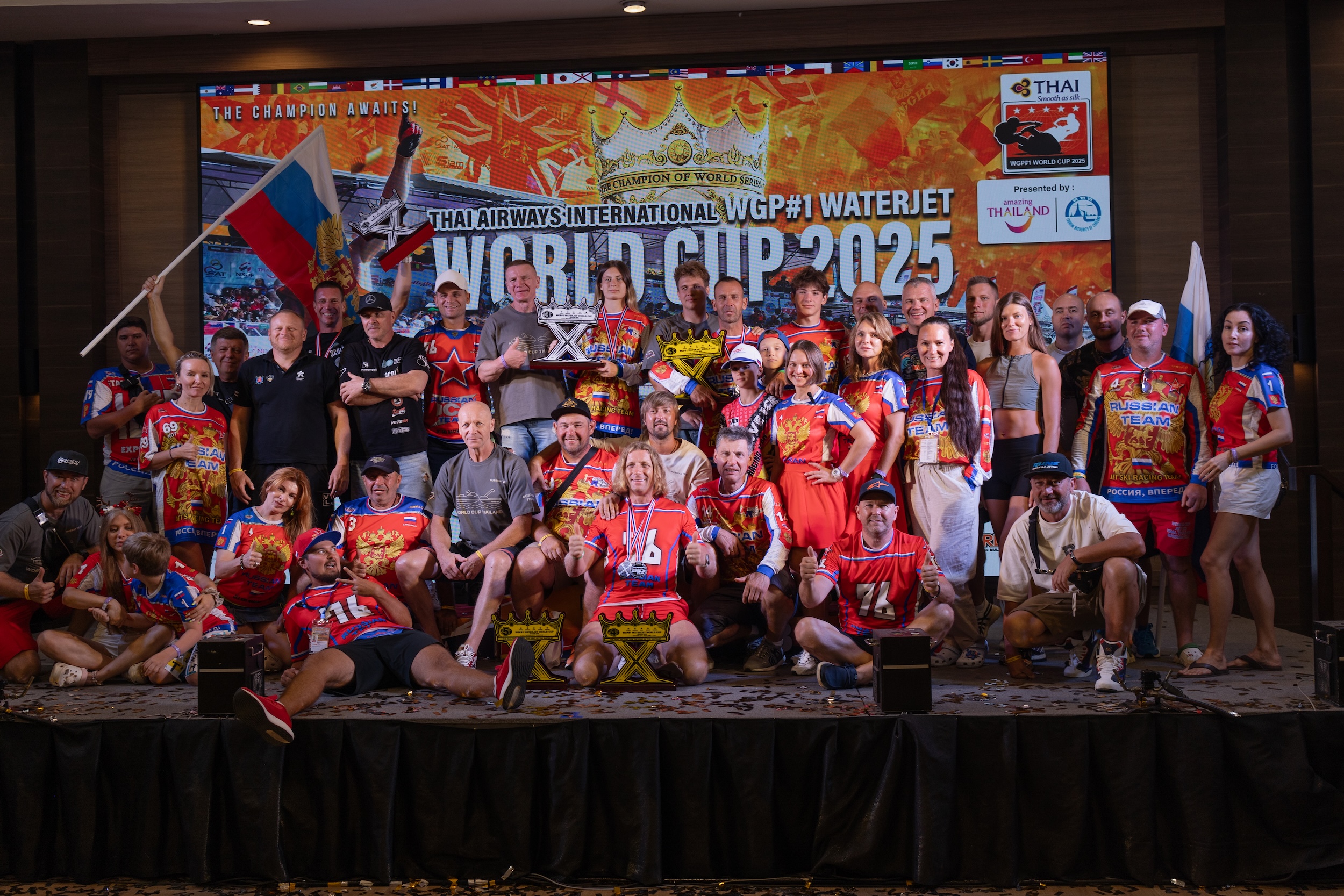 🏁 WGP#1 Waterjet World Cup 2025 | Таиланд 🇷🇺 Болеем за наших — и гордимся результатами!
